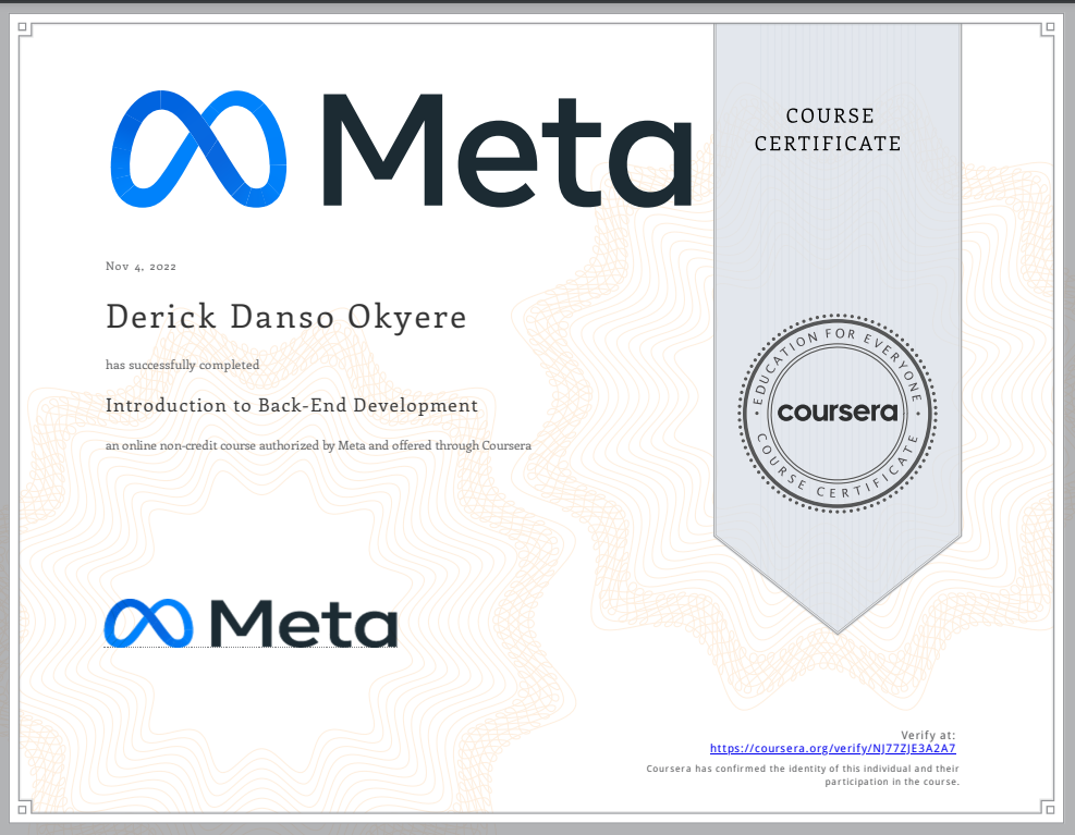 Certificate Image
